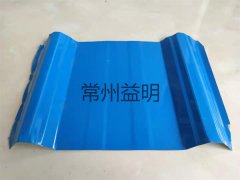 江蘇廠(chǎng)家生產(chǎn)覆膜防腐瓦 工業(yè)建筑屋面防